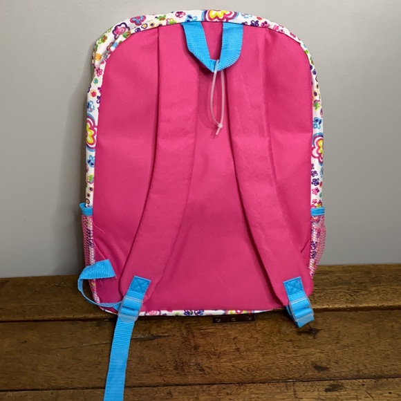NWT GIRL BACKPACK front sequence pocket, beautiful - Picture 2 of 3